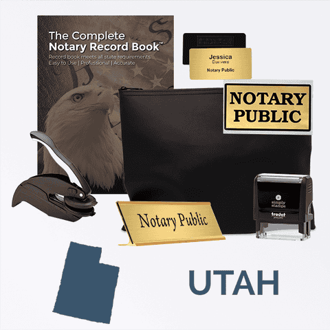 Utah Deluxe Notary Kit