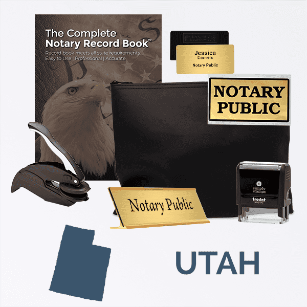 Utah Deluxe Notary Kit