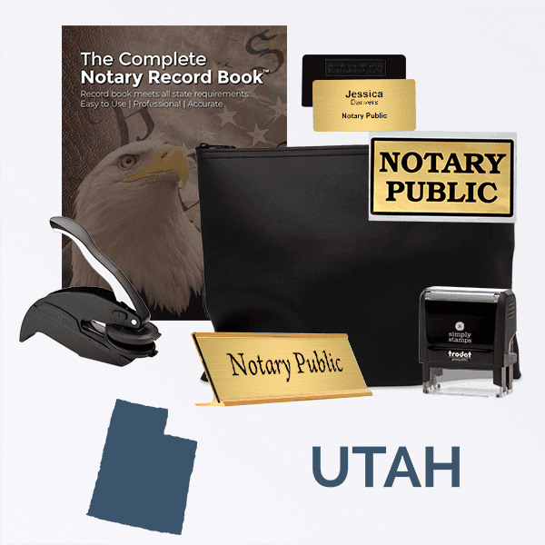 Utah Deluxe Notary Kit