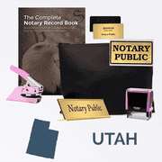 Utah Pink Deluxe Notary Kit