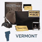 Vermont Deluxe Notary Kit