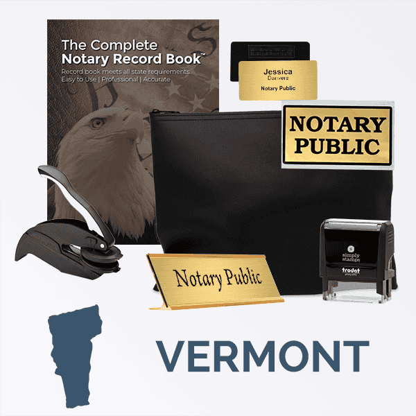 Vermont Deluxe Notary Kit