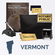Vermont Deluxe Notary Kit