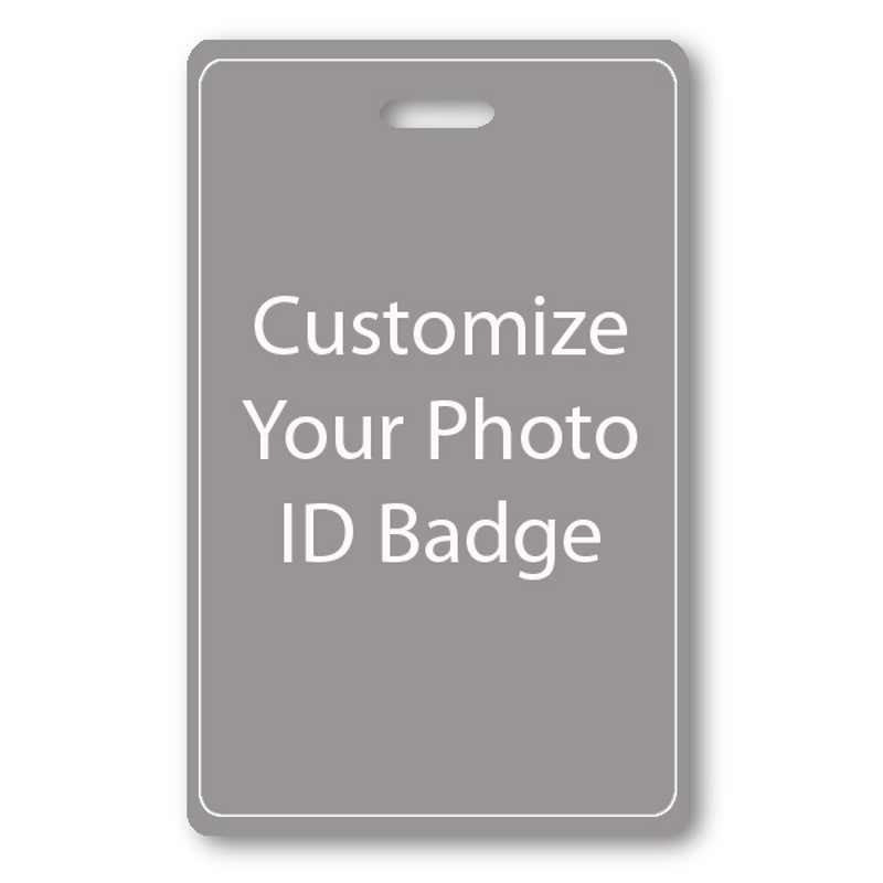 Vertical Double Sided ID Card