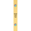 Vertical Full Color Brass Signs 16" x 2"