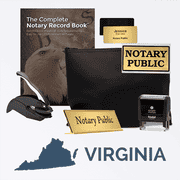 Virginia Deluxe Notary Kit