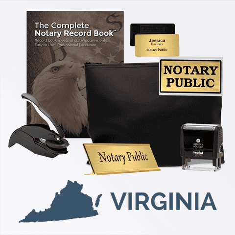 Virginia Deluxe Notary Kit