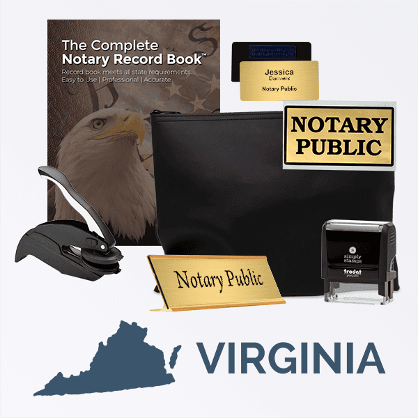 Virginia Deluxe Notary Kit
