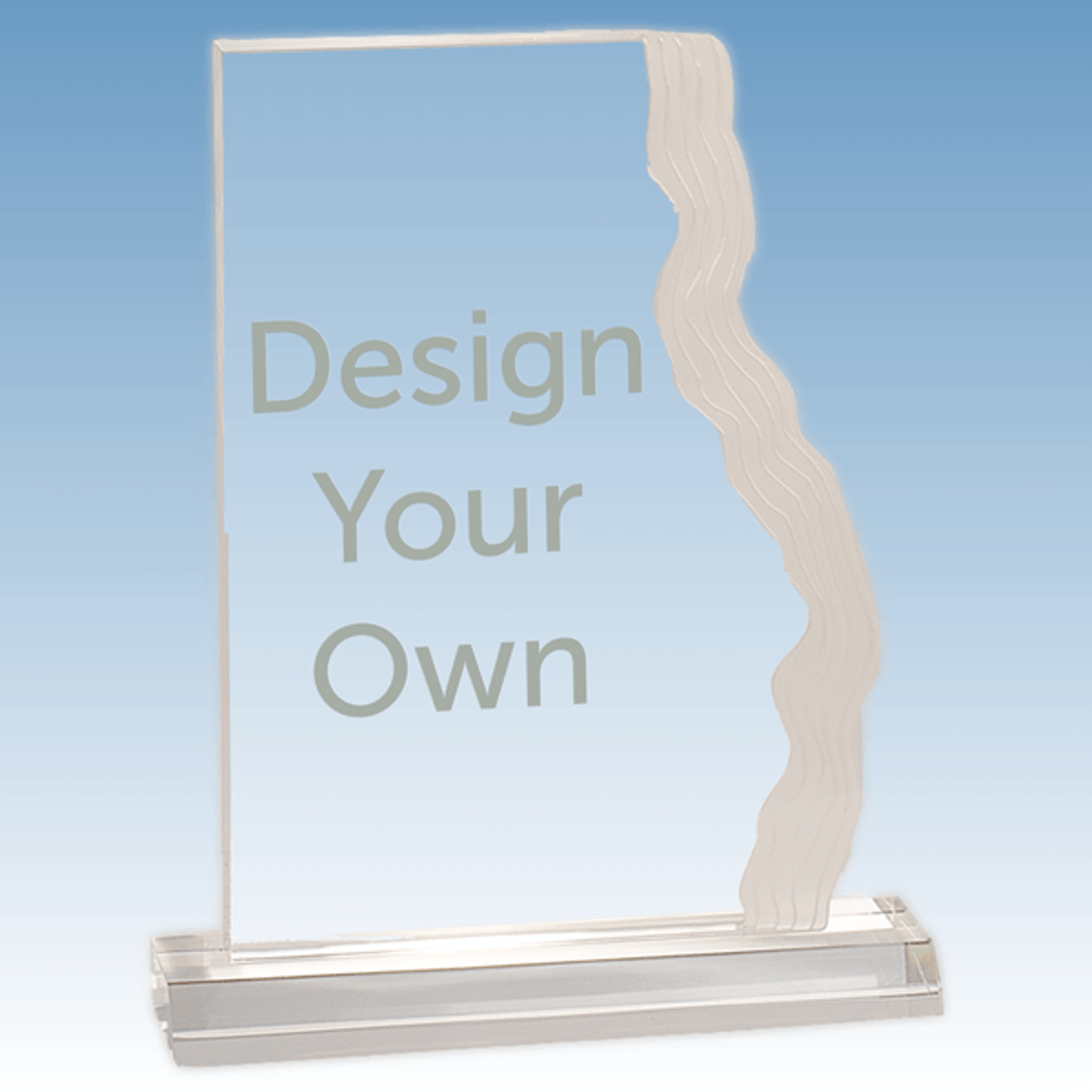 WTR7C Waterfall Acrylic Stand-up Award