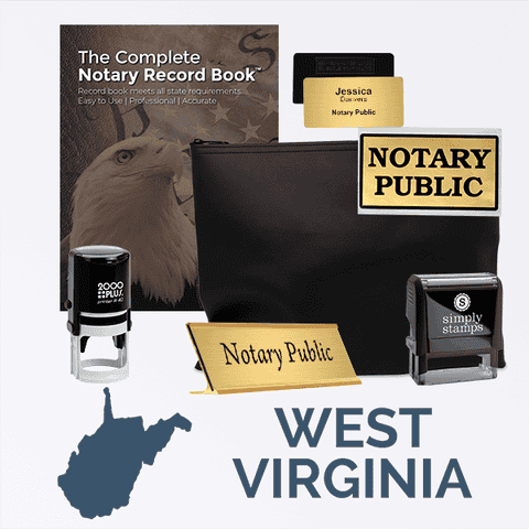 West Virginia Deluxe Notary Kit